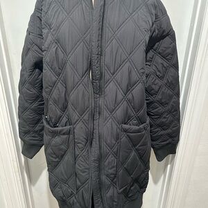 Calia Black Quilted Winter Jacket Women’s M